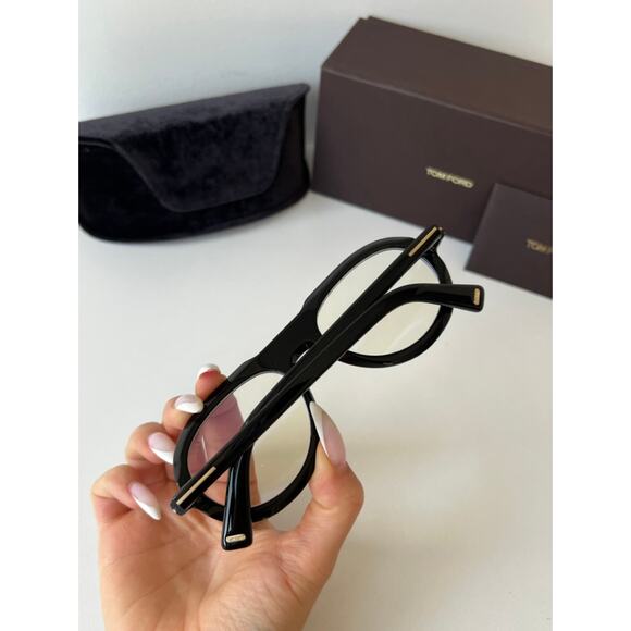 NEW Tom Ford FT5756-B Bluelight Frames in Black - Picture 2 of 7